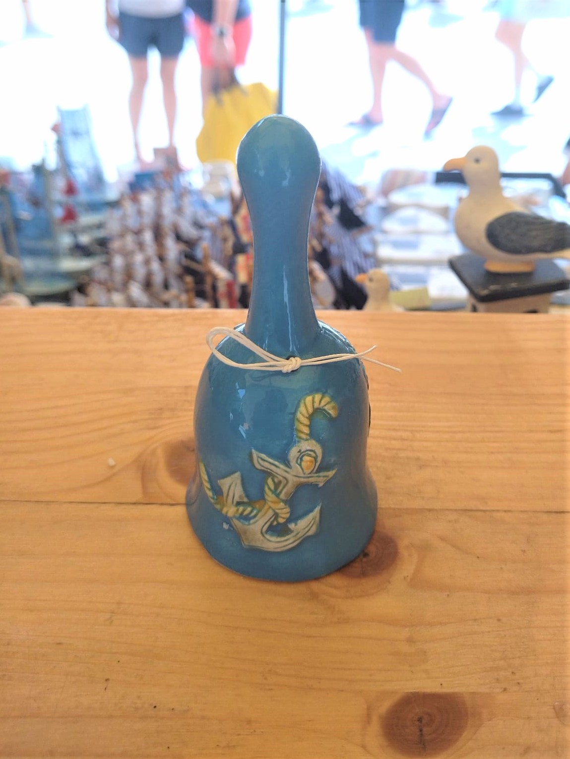 Ceramic Bell Croatia (Blue) - Image 2