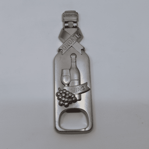Croatia beer bottle opener magnet 2