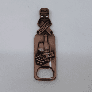 Croatia beer bottle opener magnet 3