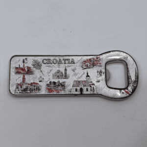 Croatia beer bottle opener magnet 4