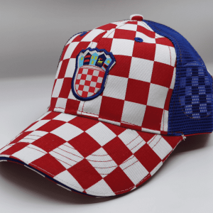 Red-Blue Coat of Arms Cap