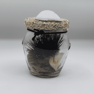 Sea shell jar