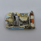 Lighthouse & Sea Wood Magnet
