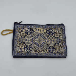 Split Navy Blue Wallet