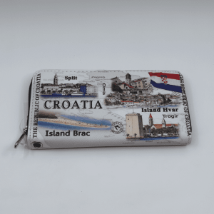 Small White Wallet Croatia