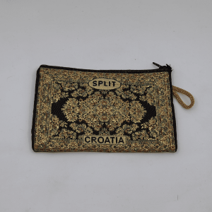 Split Black-Gold Wallet